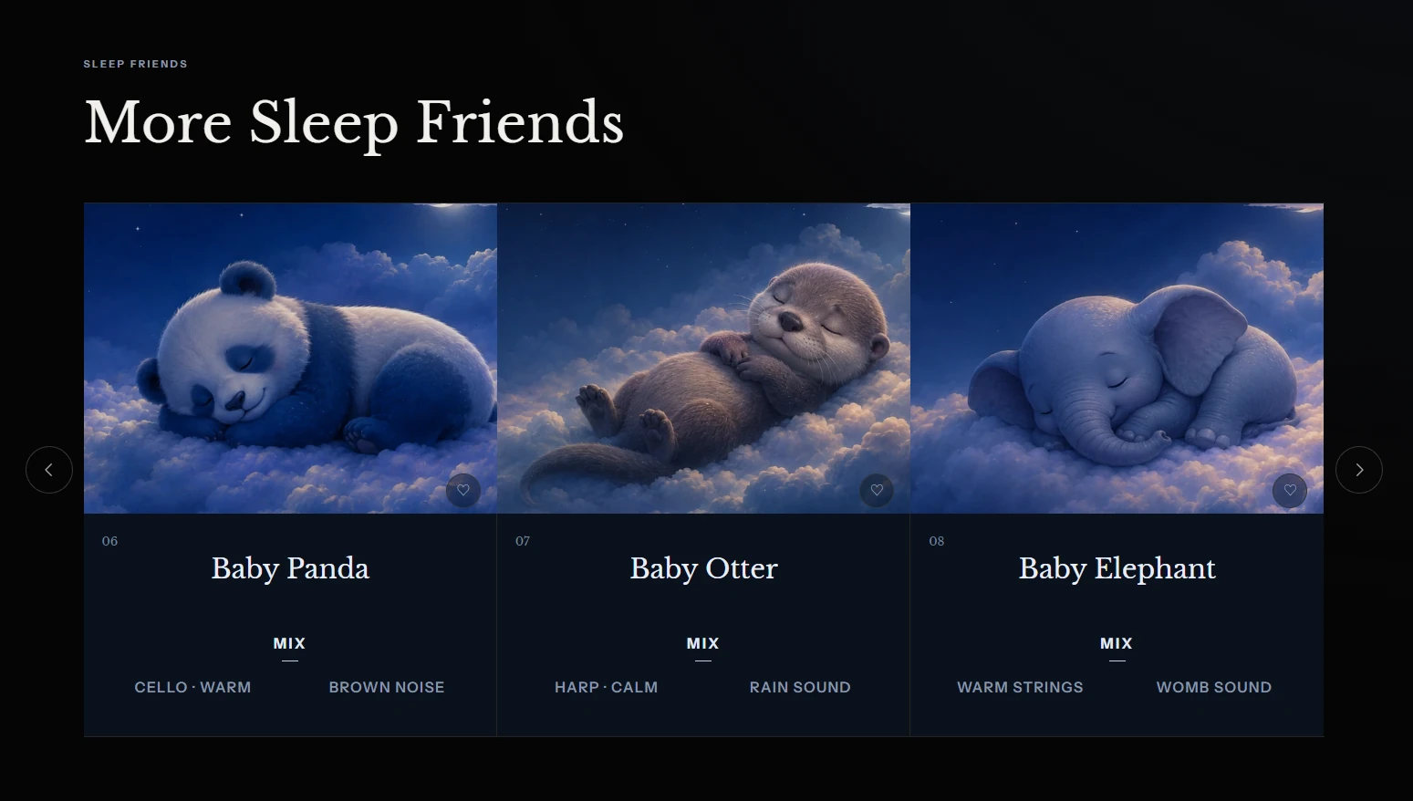 BabySweetDreams sleeping friends